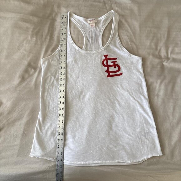 St. Louis red and white tank top. Size M. - Picture 6 of 6